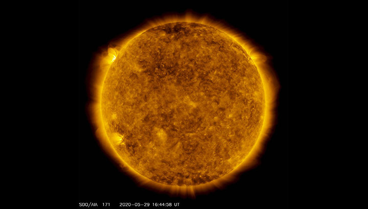 На Солнце произошла крупнейшая за несколько лет вспышка