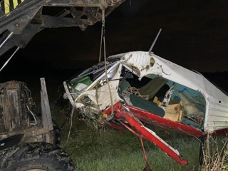 Под Тамбовом разбился самолет, один человек погиб