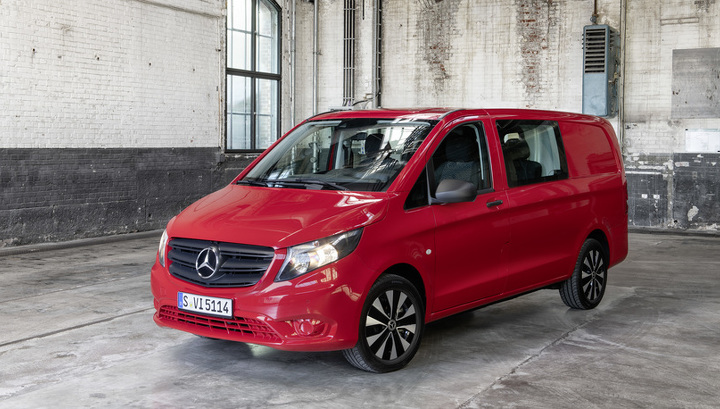 Представлены обновленные фургоны и минивэн Mercedes-Benz Vito