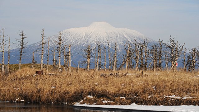 Санкэй симбун (Япония): да, поехали на вулкан Тятя на Кунашире