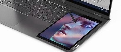 Lenovo выпускает революционный ноутбук с невиданным ранее форм-фактором. Фото