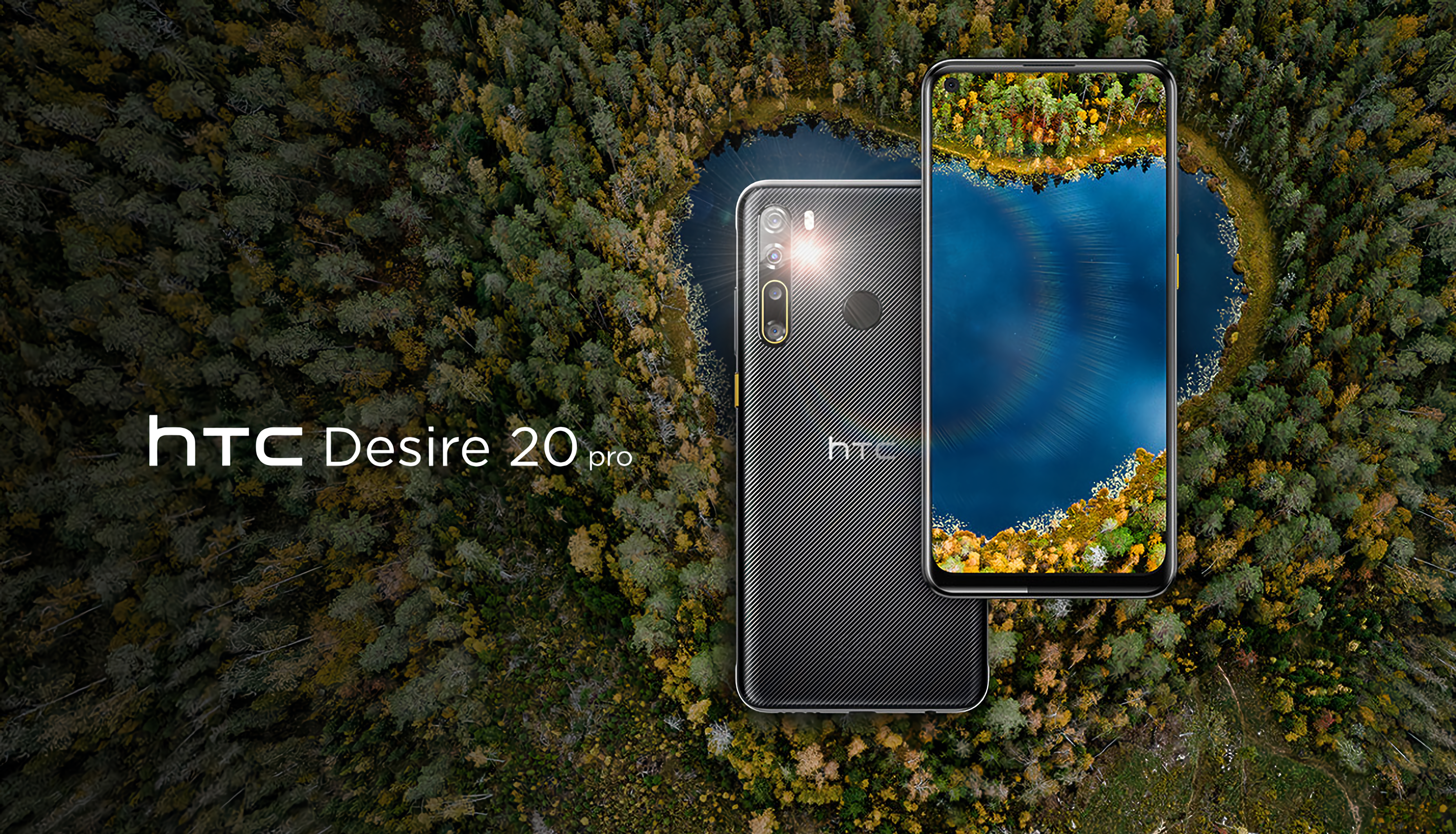 HTC Desire 20 Pro приехал в Европу: «дырявый» 6.5-дюймовый дисплей, чип Snapdragon 665, NFC, батарея на 5000 мАч и ценник в 280 евро