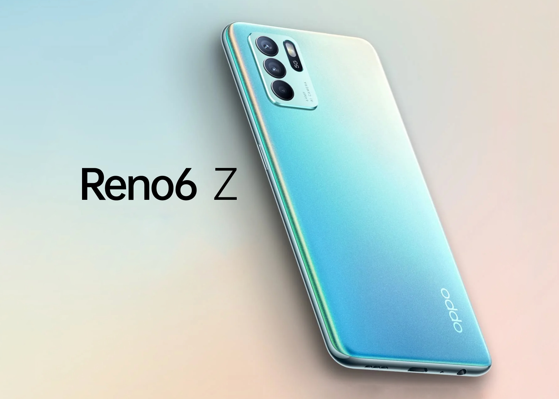 OPPO Reno 6 Z: AMOLED-дисплей, чип MediaTek Dimensity 800U, тройная камера на 64 МП и быстрая зарядка на 30 Вт за $410