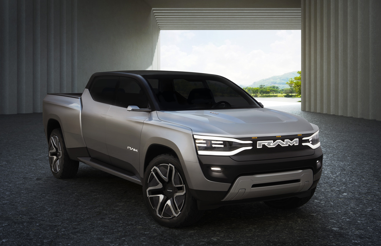 Stellantis представила электрический пикап Ram 1500 Revolution BEV Concept