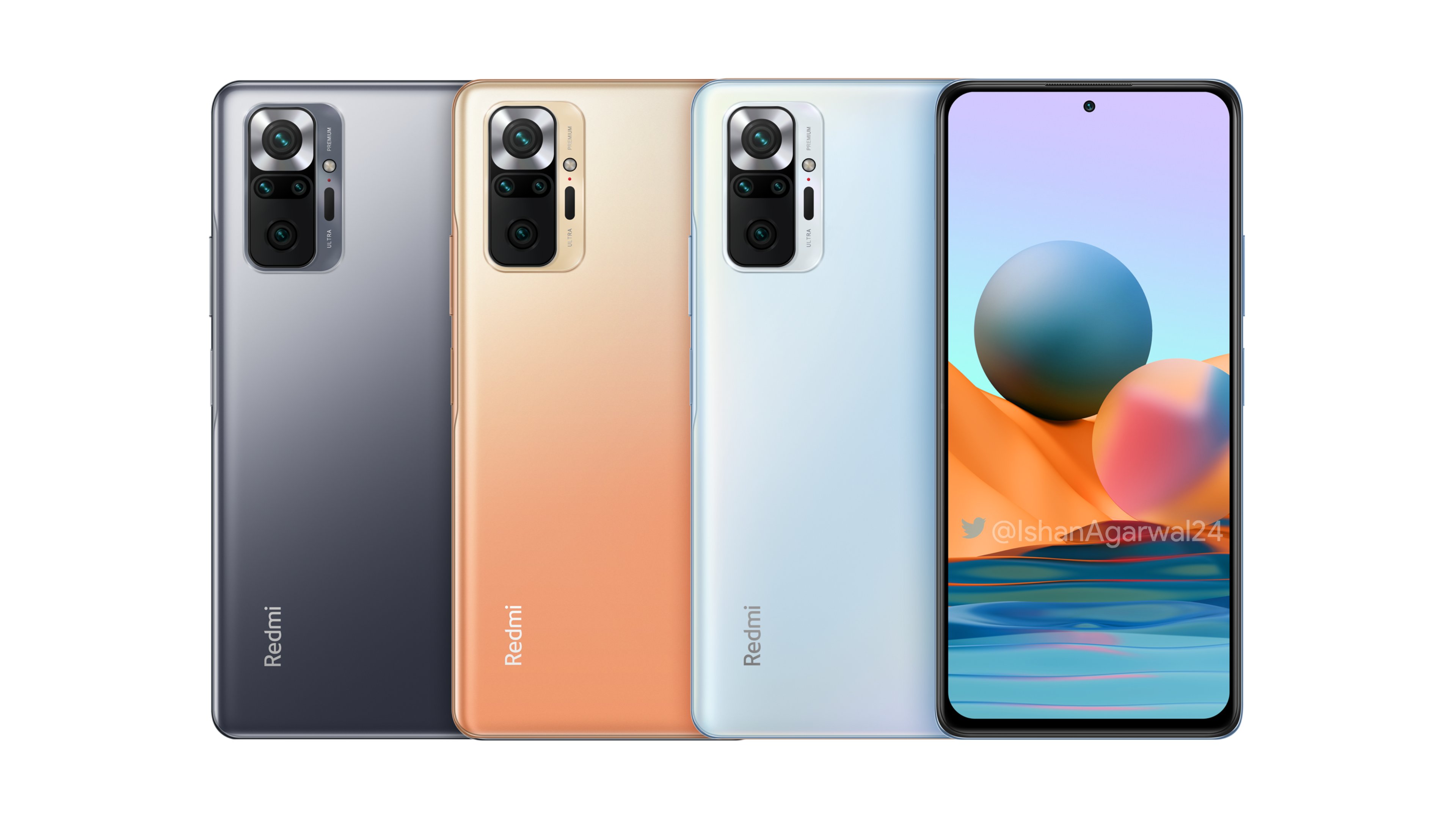 Чем будут отличаться смартфоны Redmi Note 10 Pro и Redmi Note 10 Pro Max