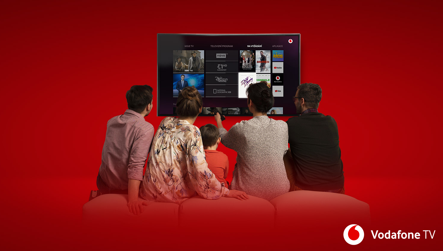 В Vodafone TV теперь можно бесплатно смотреть фильмы, мультфильмы, сериалы и более 180 каналов