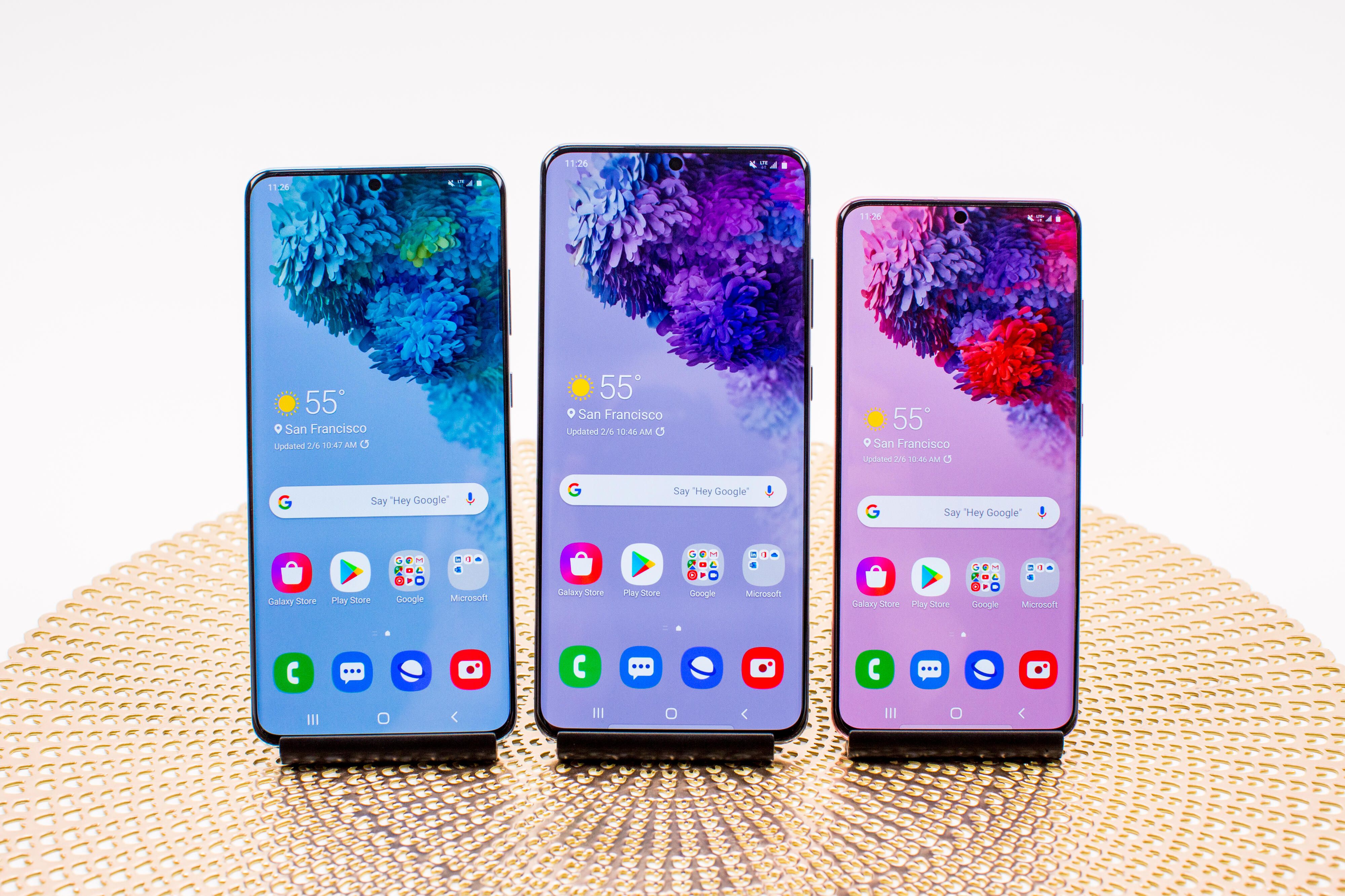 Смартфоны Samsung Galaxy S20 продаются на 40% меньше, чем Galaxy S10