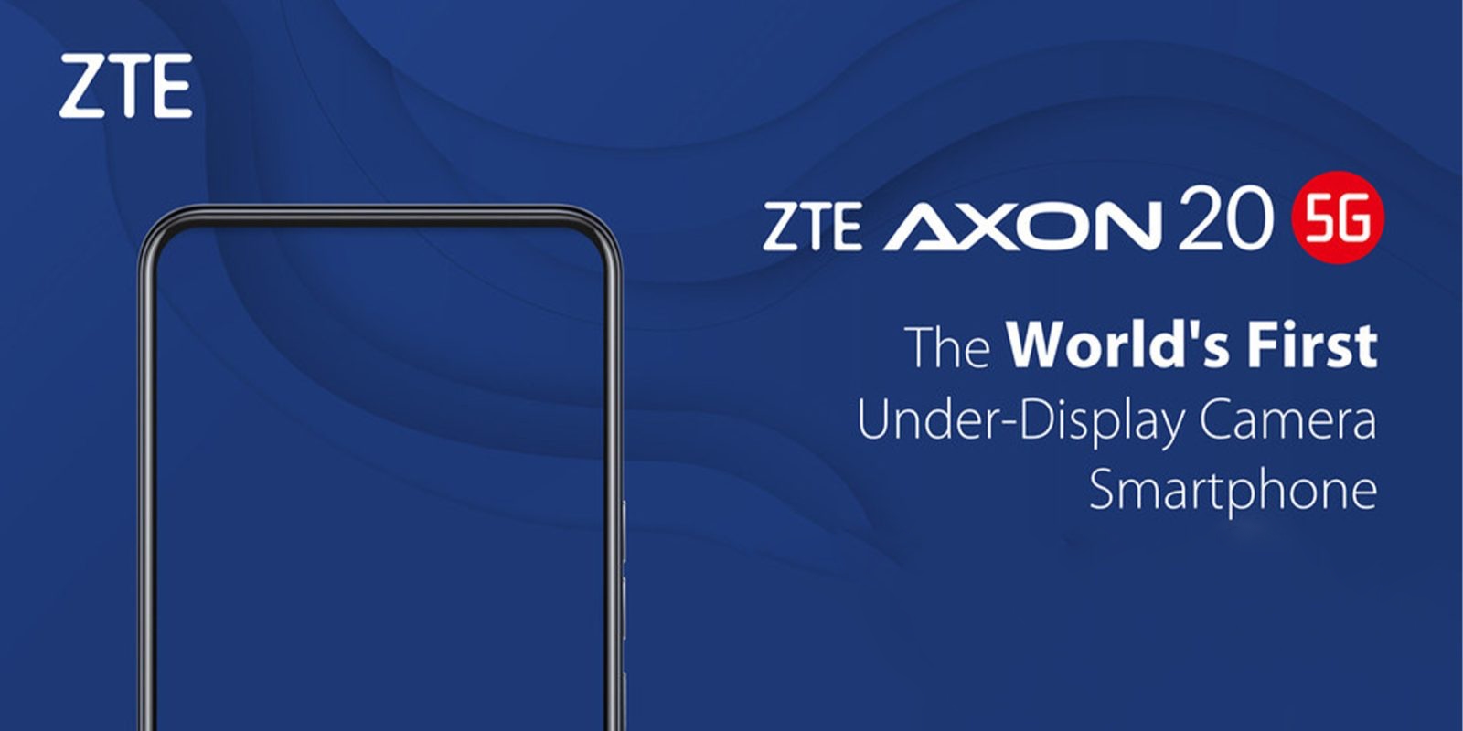 CEO ZTE показал как будет выглядеть смартфон Axon 20 5G с подэкранной камерой