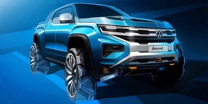 Volkswagen показал новую генерацию пикапа Amarok