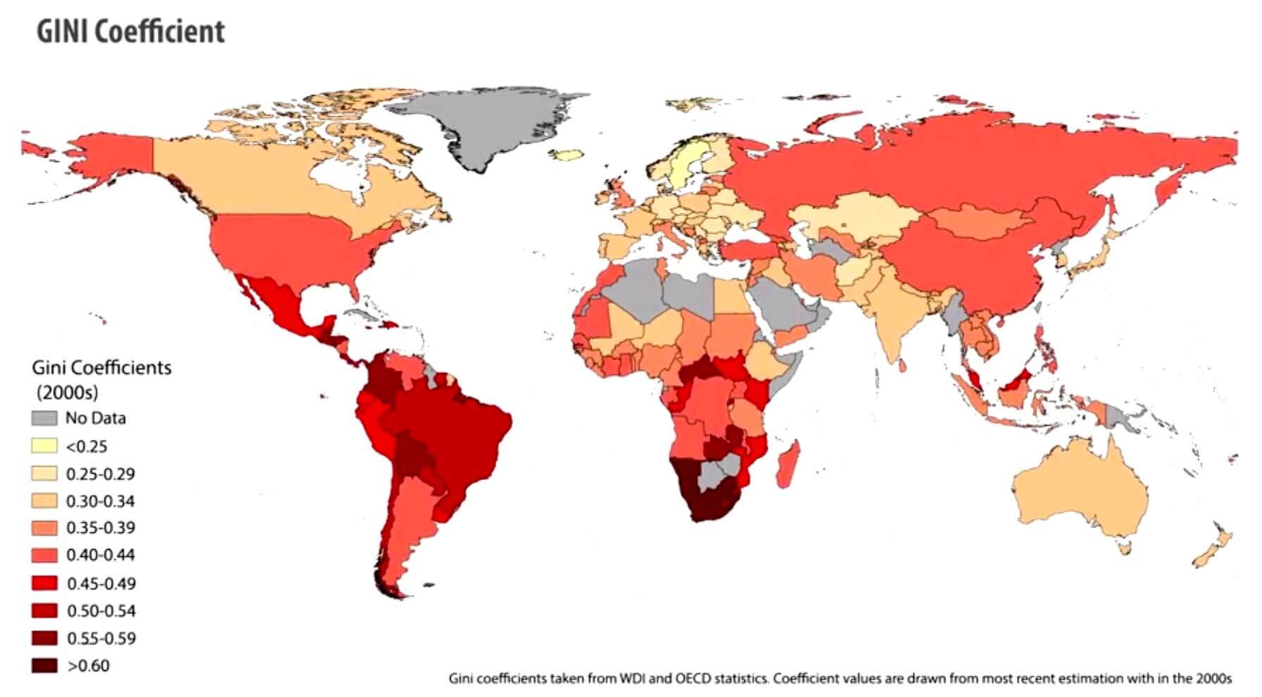 Коэффициент между богатыми и бедными. Коэффициент Джини по странам. Неравенство в мире карта. Страны по уровню расслоения по доходам.