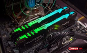 Обзор оперативной памяти Kingston HyperX FURY DDR4 RGB HX432C16FB3AK2/16. Частота 3200 МГц и RGB-подсветка