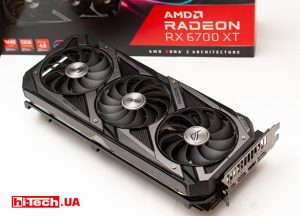 Обзор видеокарты ASUS ROG Strix Radeon RX 6700 XT OC. Огромная видеокарта среднего класса