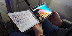 Airbus показала концепт журнала с гибким OLED-дисплеем для потребления контента в самолете