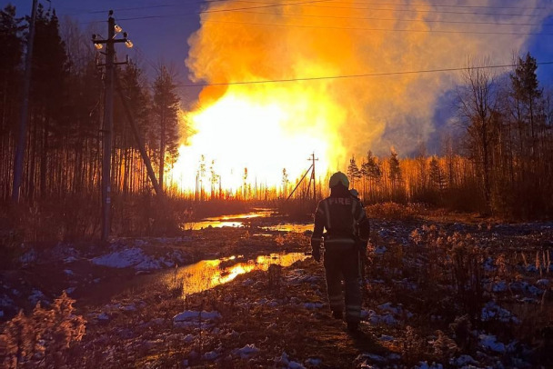 Металл устал. Власти Ленобласти считают аварию на газопроводе под Всеволожском техногенной