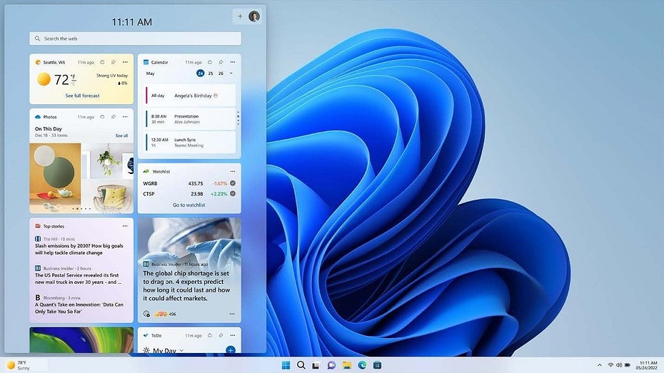 Ура! В Windows 11 наконец-то добавят сторонние виджеты