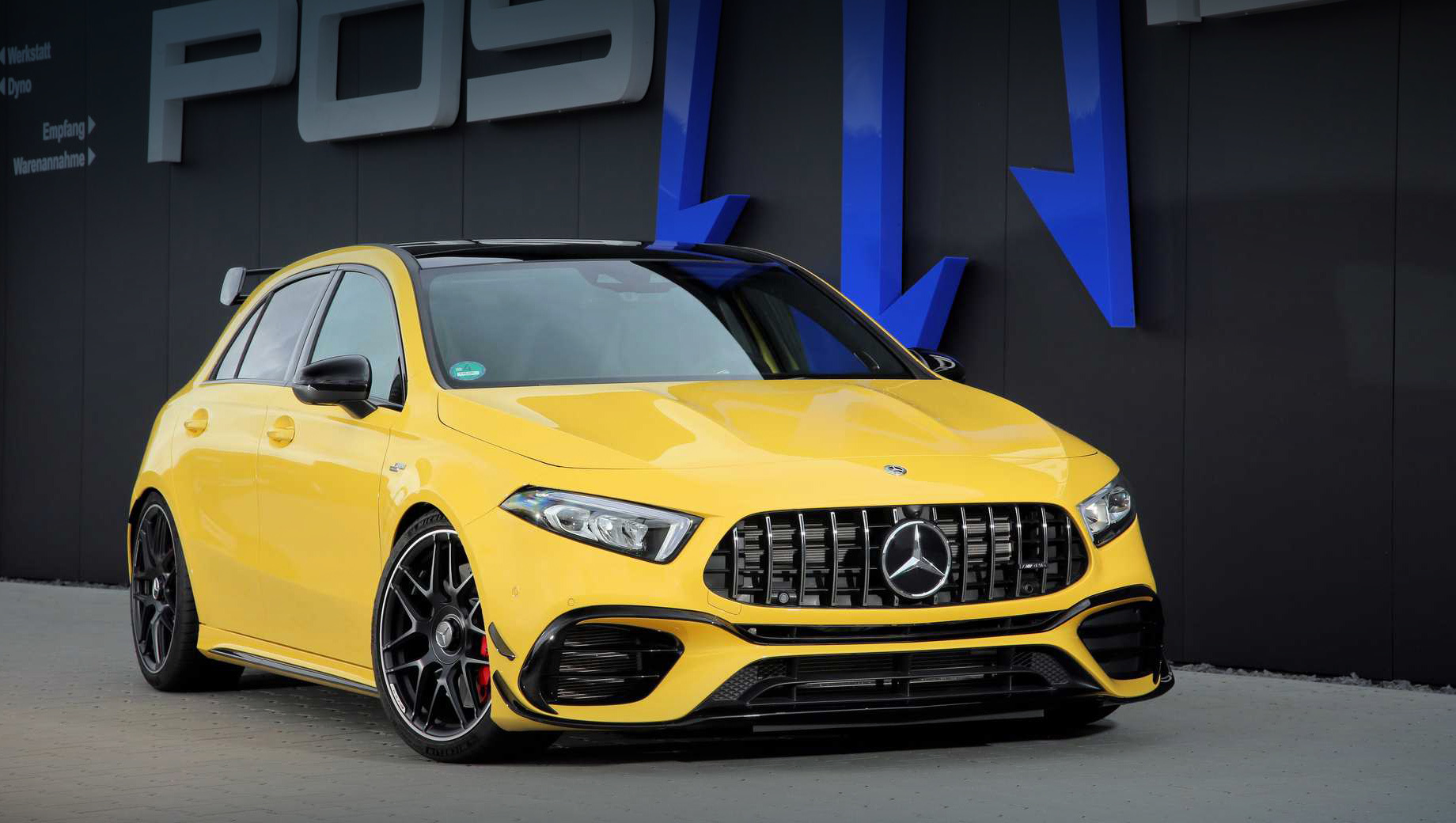 Ателье Posaidon прокачало хэтчбек Mercedes-AMG A 45 S