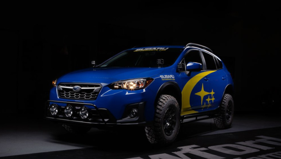 Ателье Crawford приподняло паркетник Subaru Crosstrek