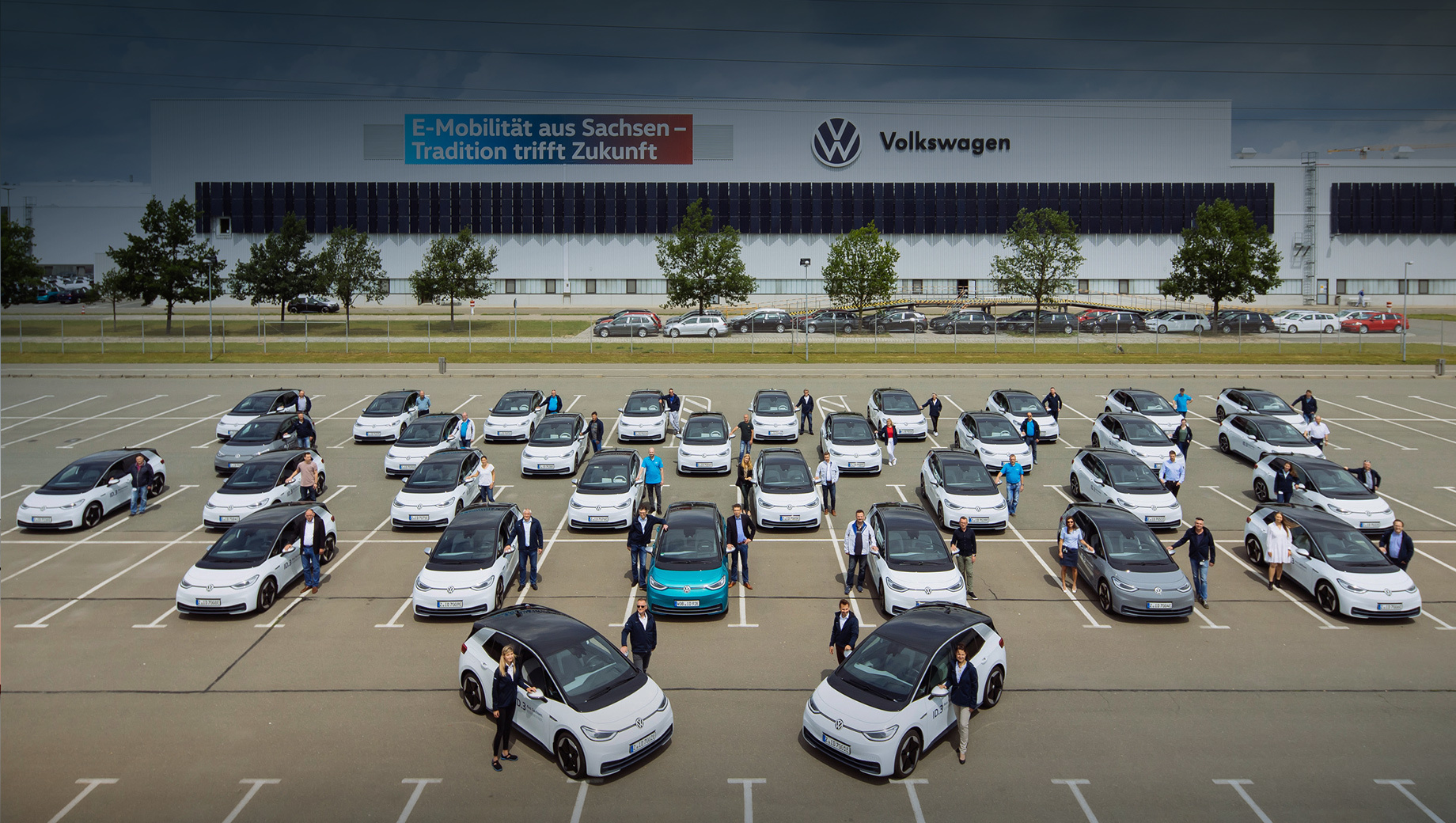 Volkswagen протестирует электрокар ID.3 на сотрудниках