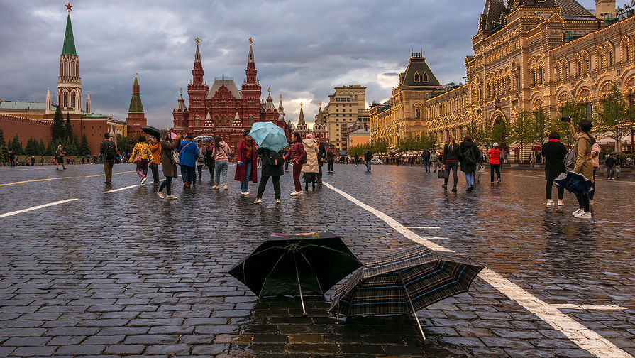 В субботу в Москве ожидается до +7°С, вечером выпадет снег