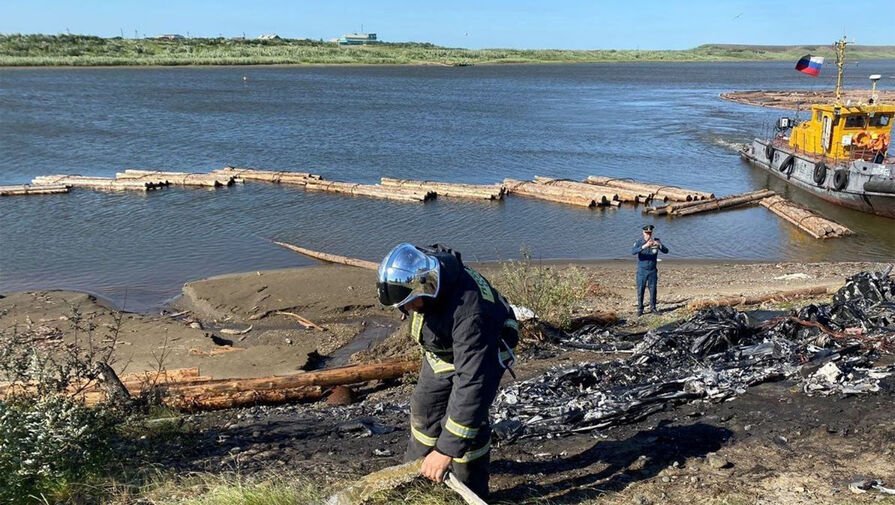 Самолет упал на север Красноярского края