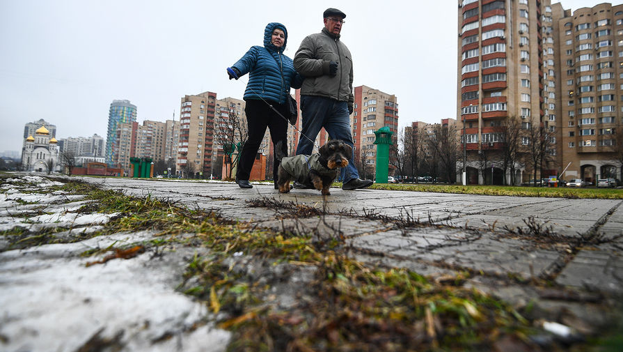 В понедельник в Москве ожидается до +4°С