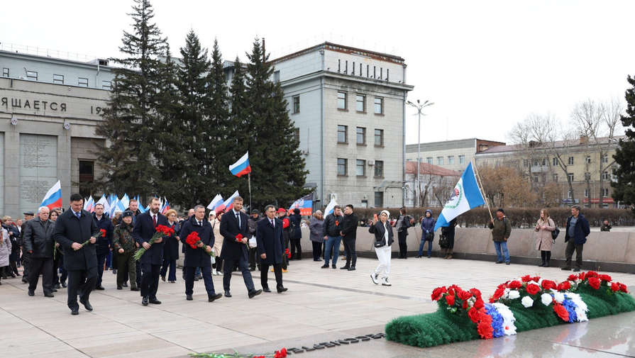 По всей России проходят мероприятия в поддержку ДНР