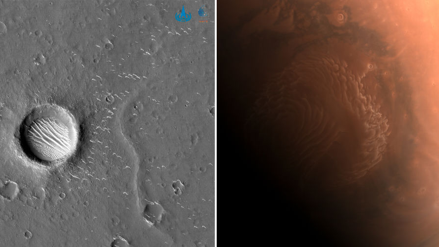 Китай опубликовал новые снимки Марса