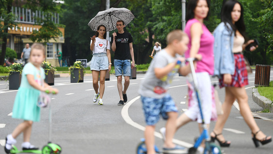 В Москве в субботу ожидается до +24°С и дождь