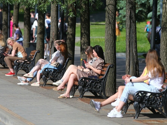 В Москве без осадков и плюс двадцать семь