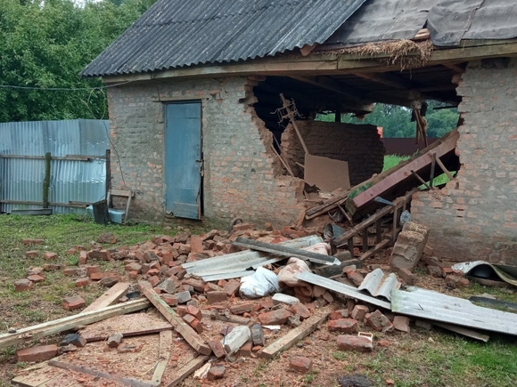 В Курской области три села остались без света после обстрела ВСУ