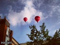 В Австралии семь лет не решались запустить воздушный шар в виде грудастого кита (видео)