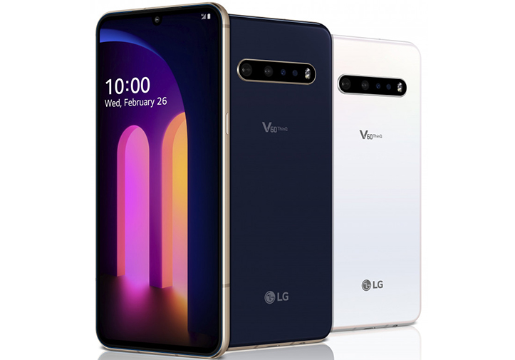 Представлен флагманский смартфон LG V60 ThinQ 5G