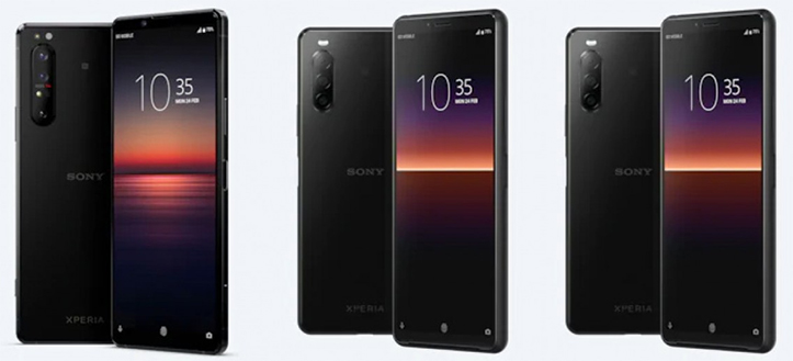 Объявлены европейские цены на новые смартфоны Sony Xperia L4, Xperia 10 II и Xperia 1 II