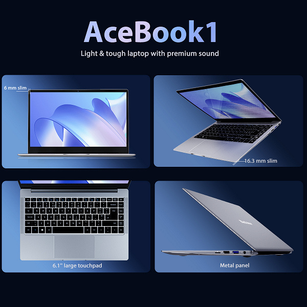 Blackview Acebook1 noutbuku təqdim edildi