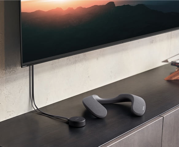 Sony Wireless Neckband Speaker — носимая аудиосистема для персонального домашнего кинотеатра