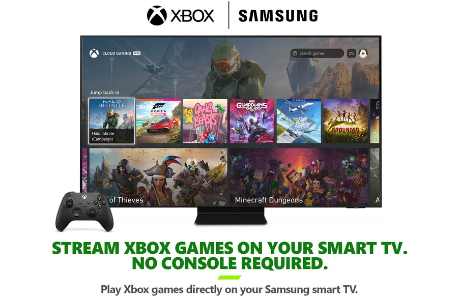 Приложение Xbox TV появится на телевизорах Samsung в конце июня