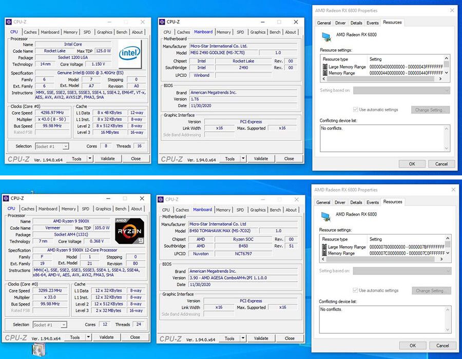 MSI добавит опцию Re-Size BAR во все платы Intel 400-ой серии