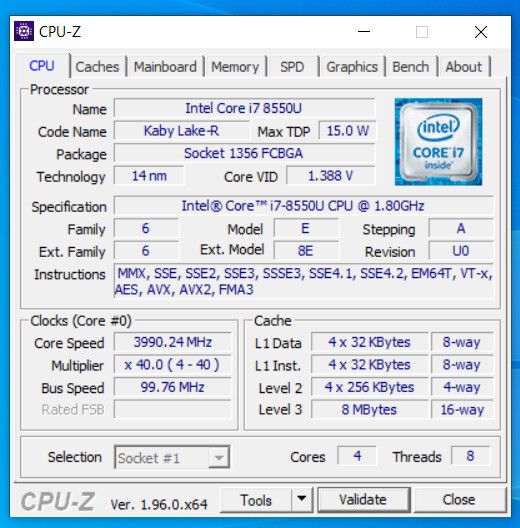 Свежая версия CPU-Z распознаёт процессоры Intel Alder Lake и AMD Ryzen 5000G