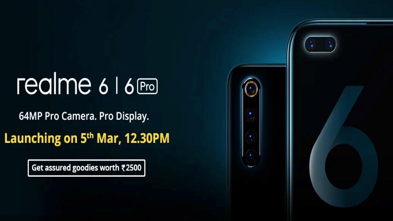 Realme 6 покажут онлайн из-за коронавируса