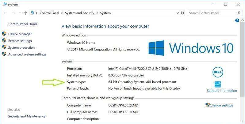 Windows 10 не будет поддерживать 32-битные процессоры