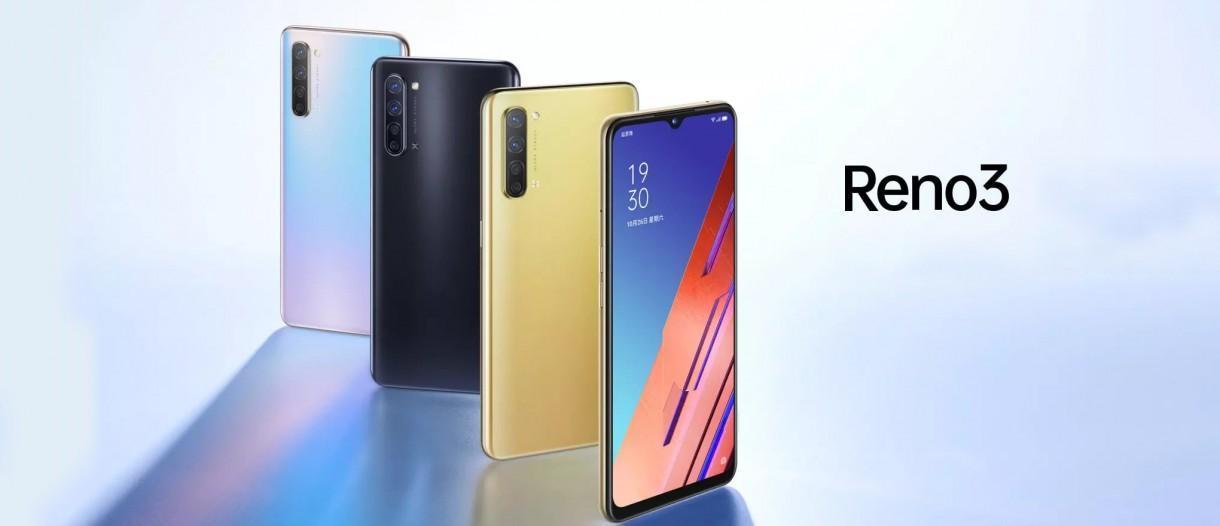 OPPO представила смартфон OPPO Reno3 A