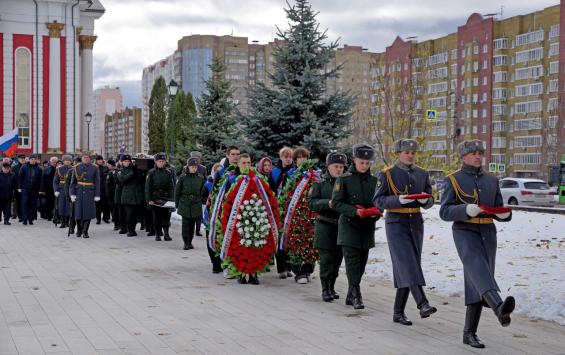 В Курске простились с ветераном ВОВ