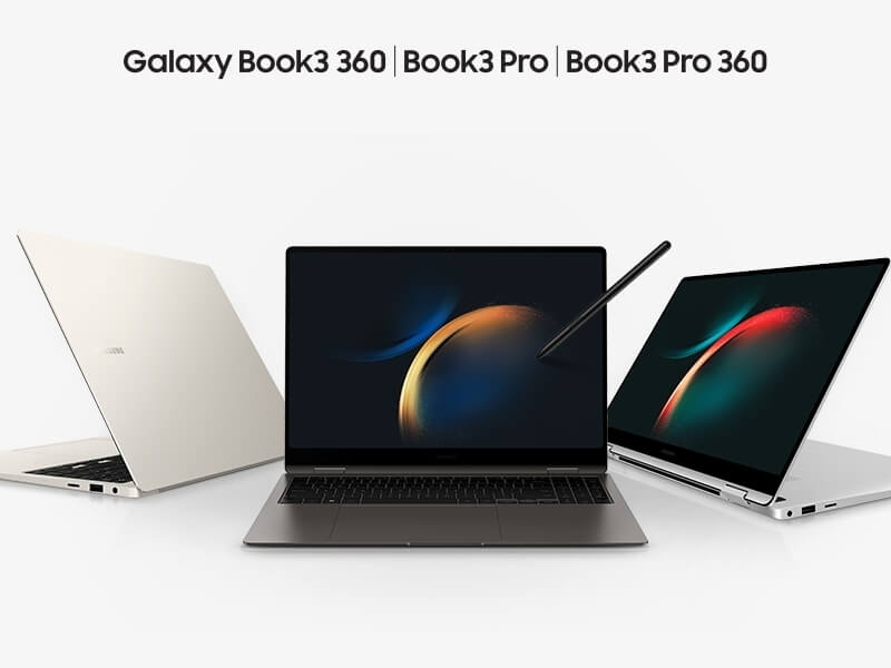 Samsung представила 4 ноутбука серии Galaxy Book 3