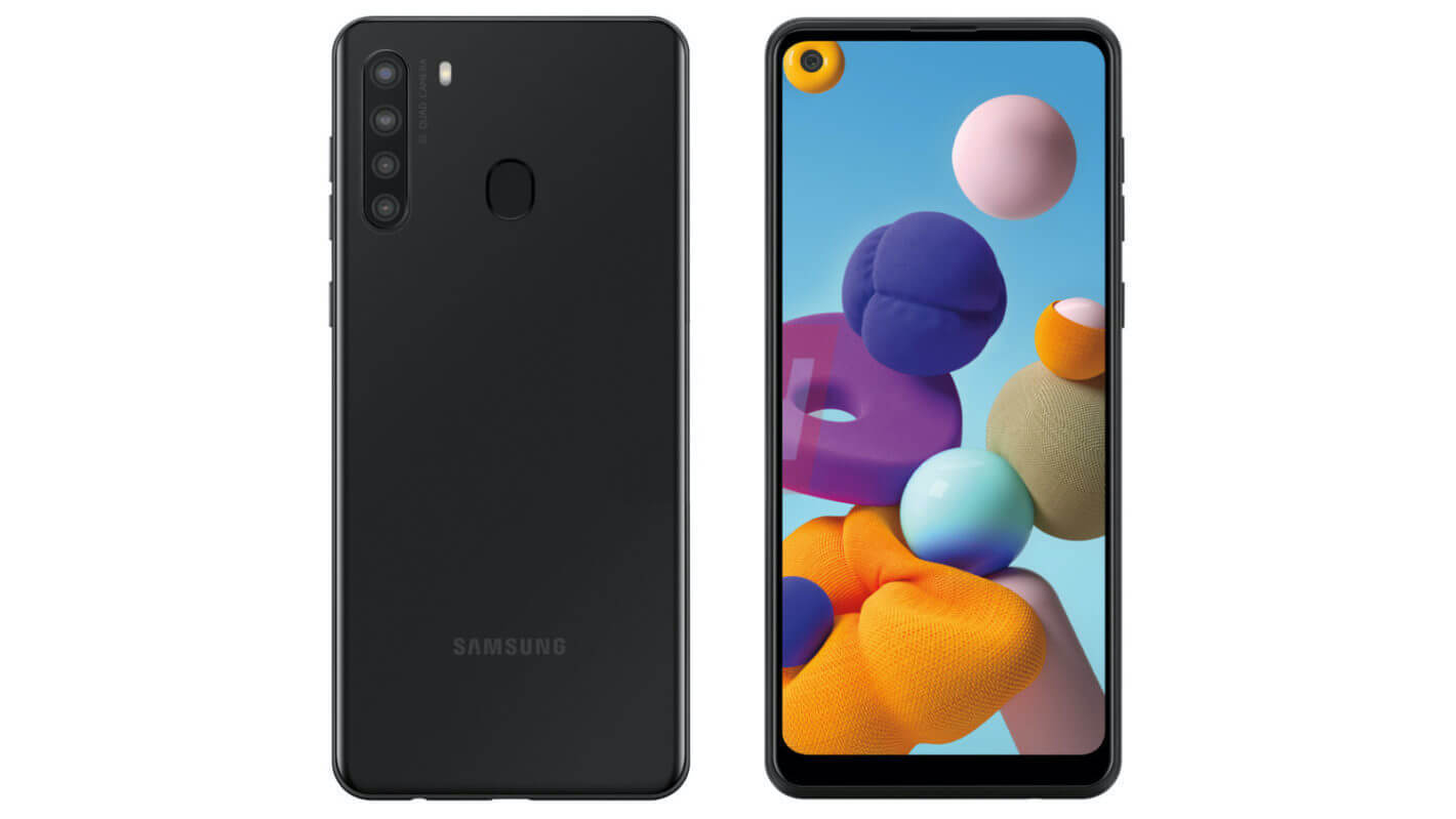 Samsung Galaxy A21 появился на первых изображениях