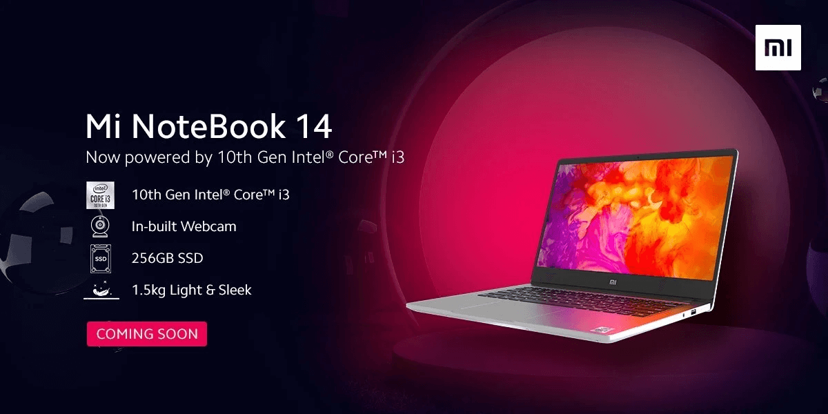 Xiaomi готовит новые версии ноутбука Mi Notebook 14