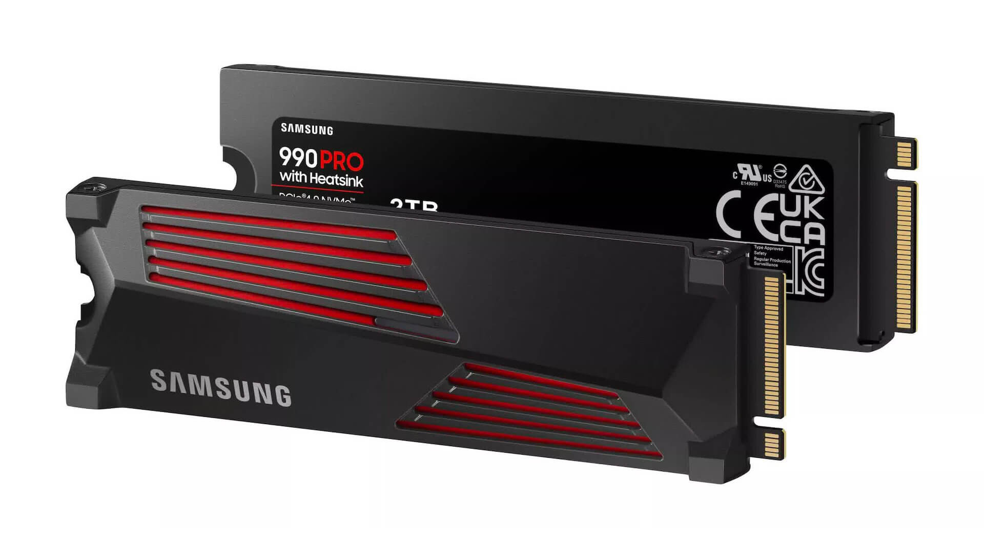 Samsung 990 Pro – новые NVMe-накопители со скоростью чтения до 7450 МБ/с