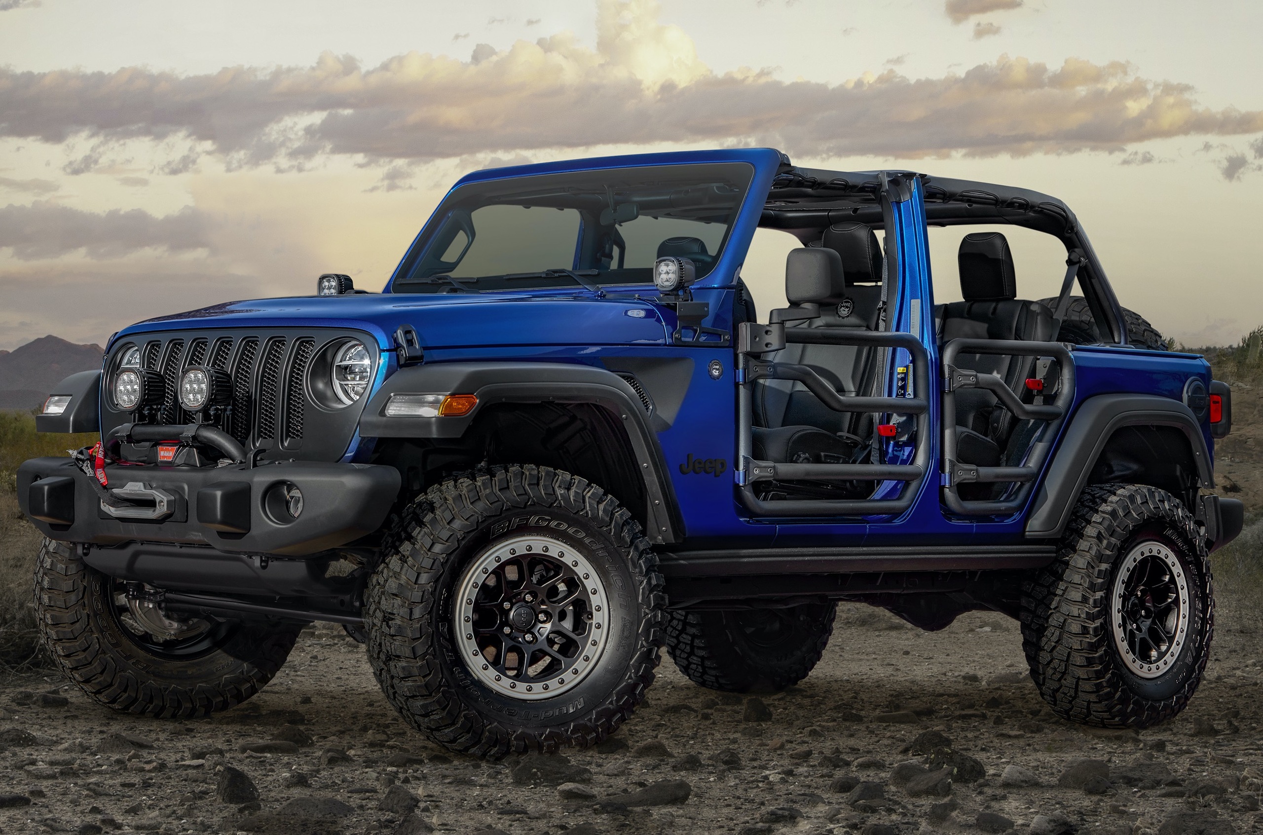 Внедорожник Jeep Wrangler получил спецверсию для сурового бездорожья