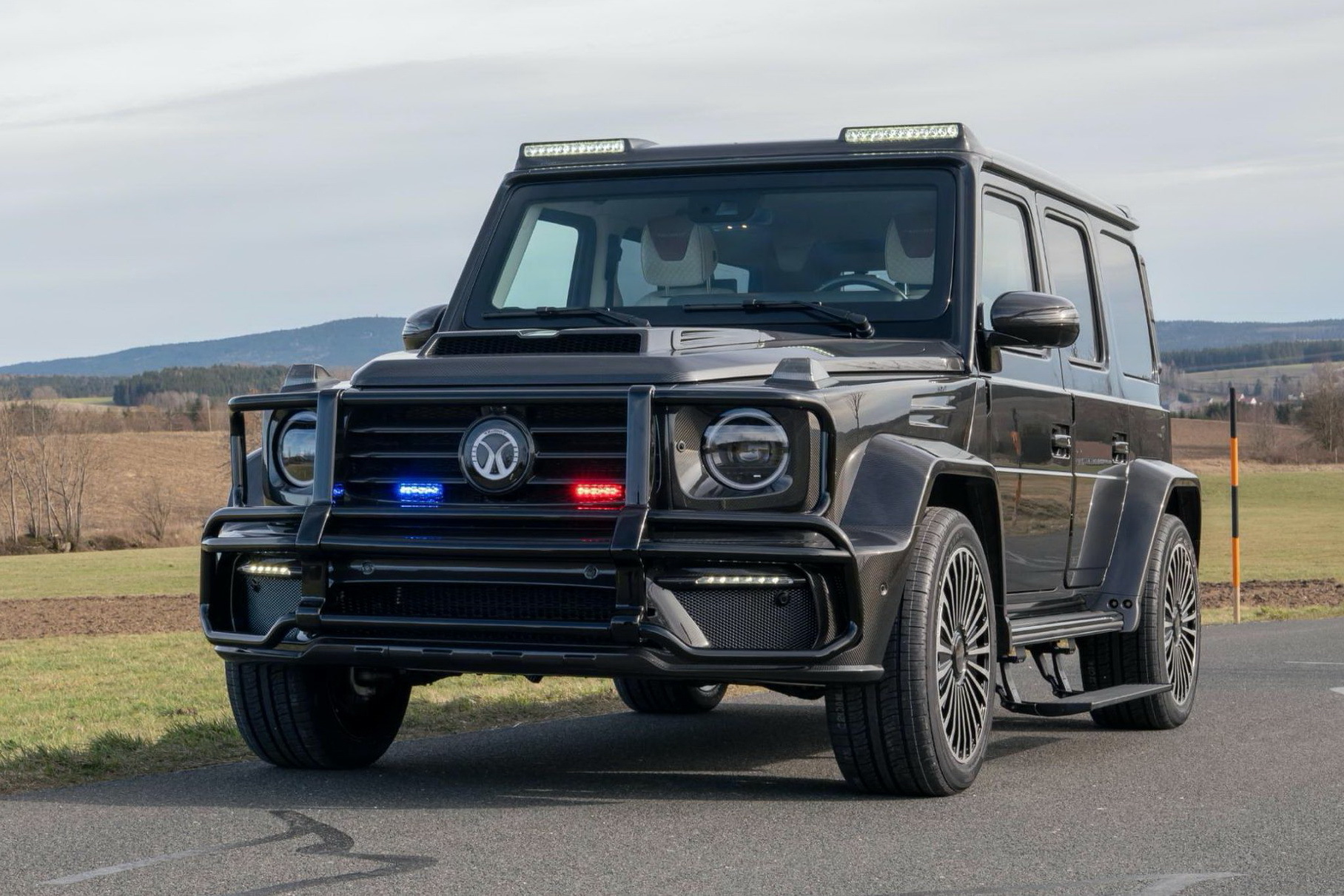 Посмотрите на броневик Mercedes-AMG G 63 с кузовом из карбона