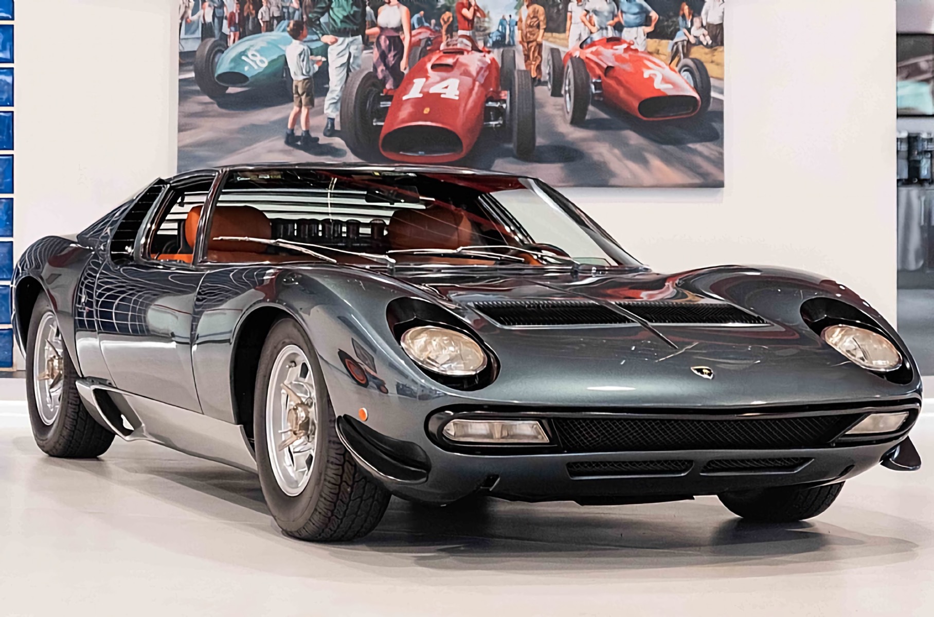 Lamborghini Miura SV с самым маленьким пробегом выставили на продажу