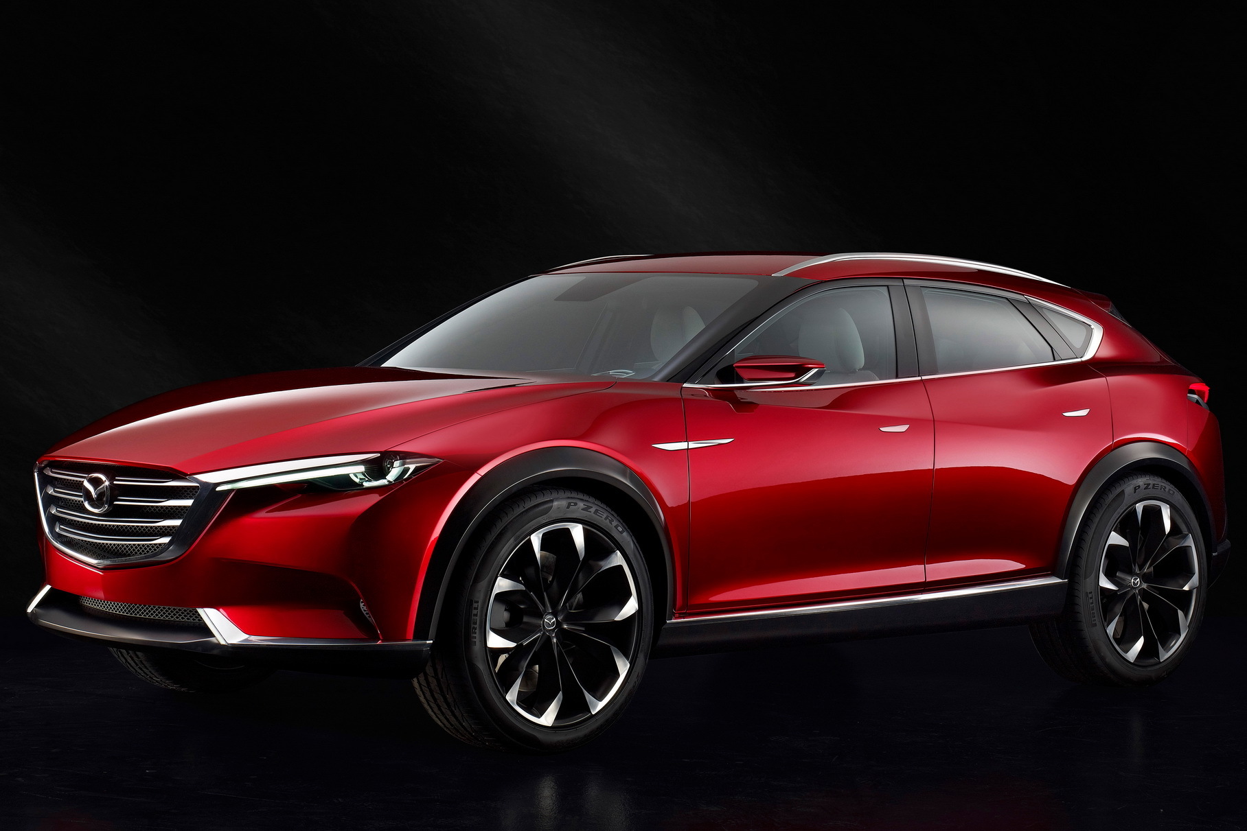 Новый кроссовер Mazda: задний привод, дизель 3.3 и гибрид